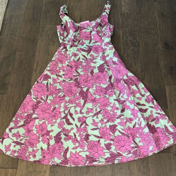 LA DOUBLEJ Lilium Sophia Midi Dress Sz S NWT - Picture 7 of 16